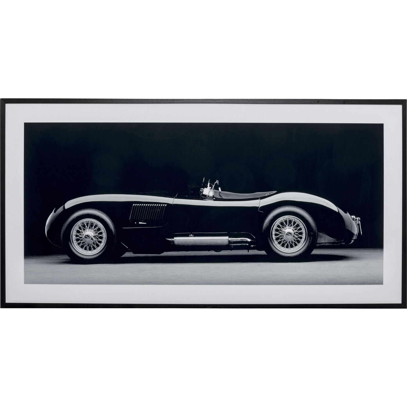 Картина в раме Old Racing Car 205x105cm