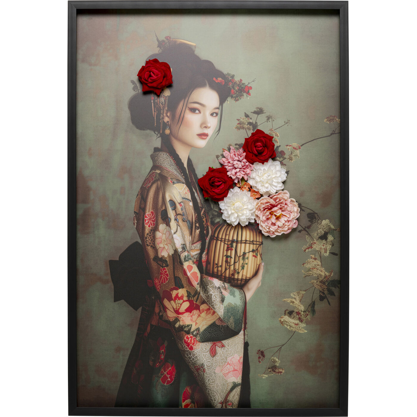 Картина на холсте Kimono Girl 84x124cm