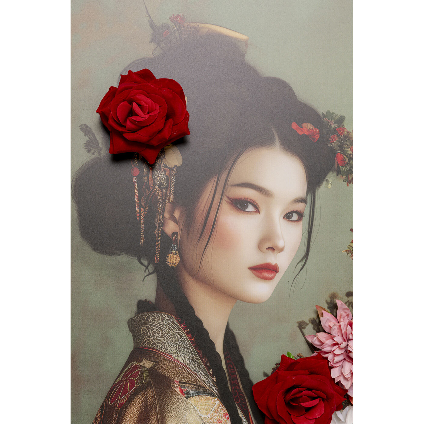 Картина на холсте Kimono Girl 84x124cm