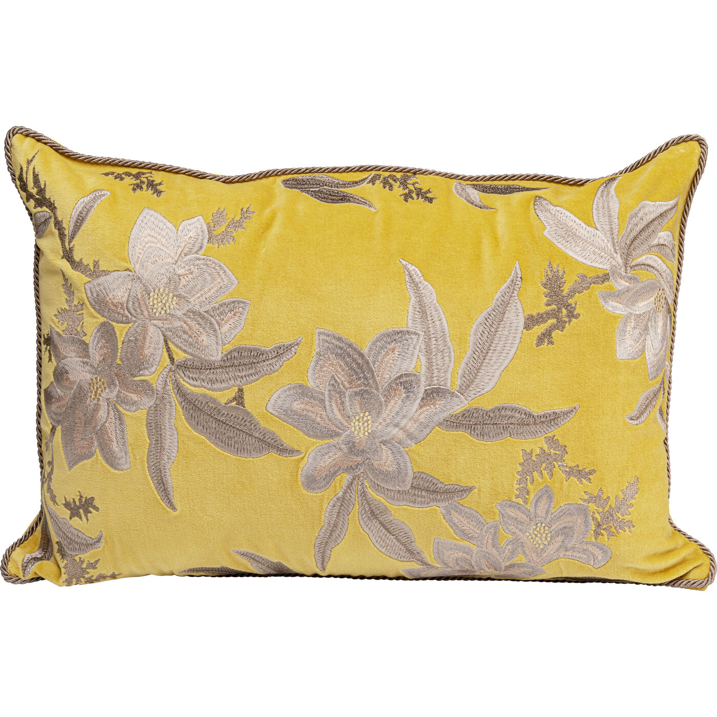 Подушка Lovely Flowers Yellow 60x40cm