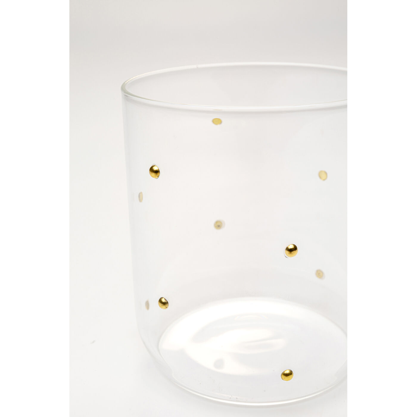 Стакан Glam Dots Gold 9cm