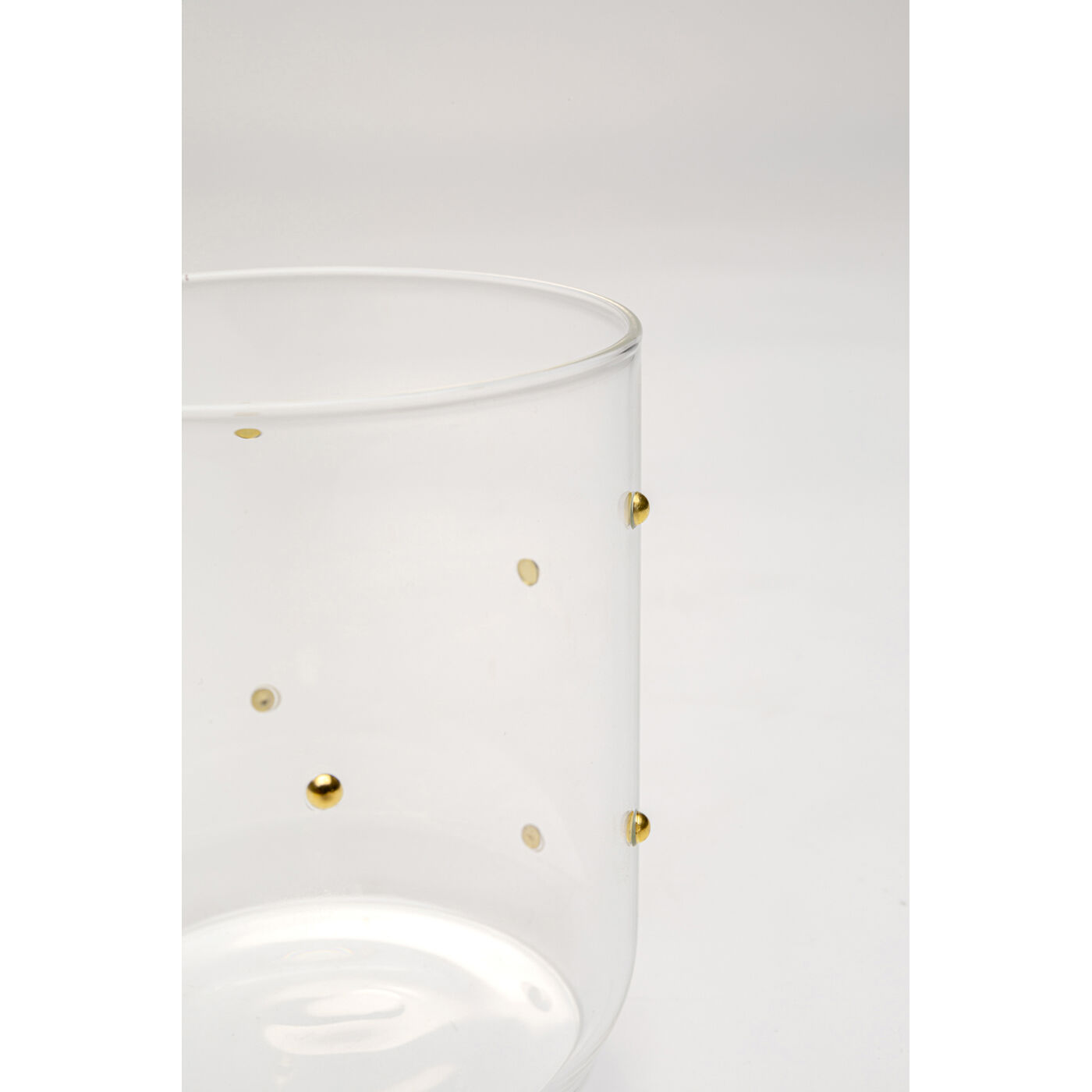 Стакан Glam Dots Gold 9cm