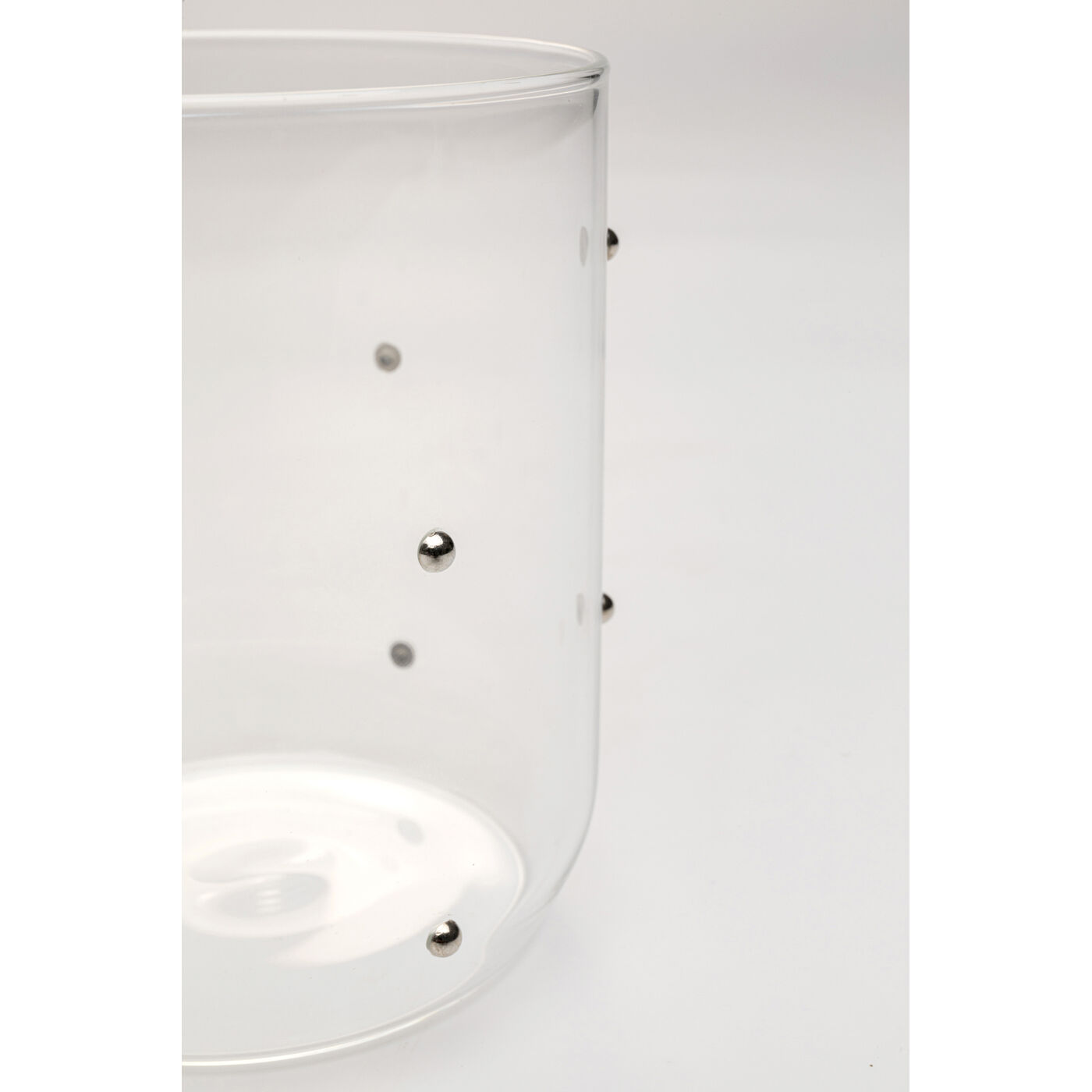 Стакан Glam Dots Silver 9cm