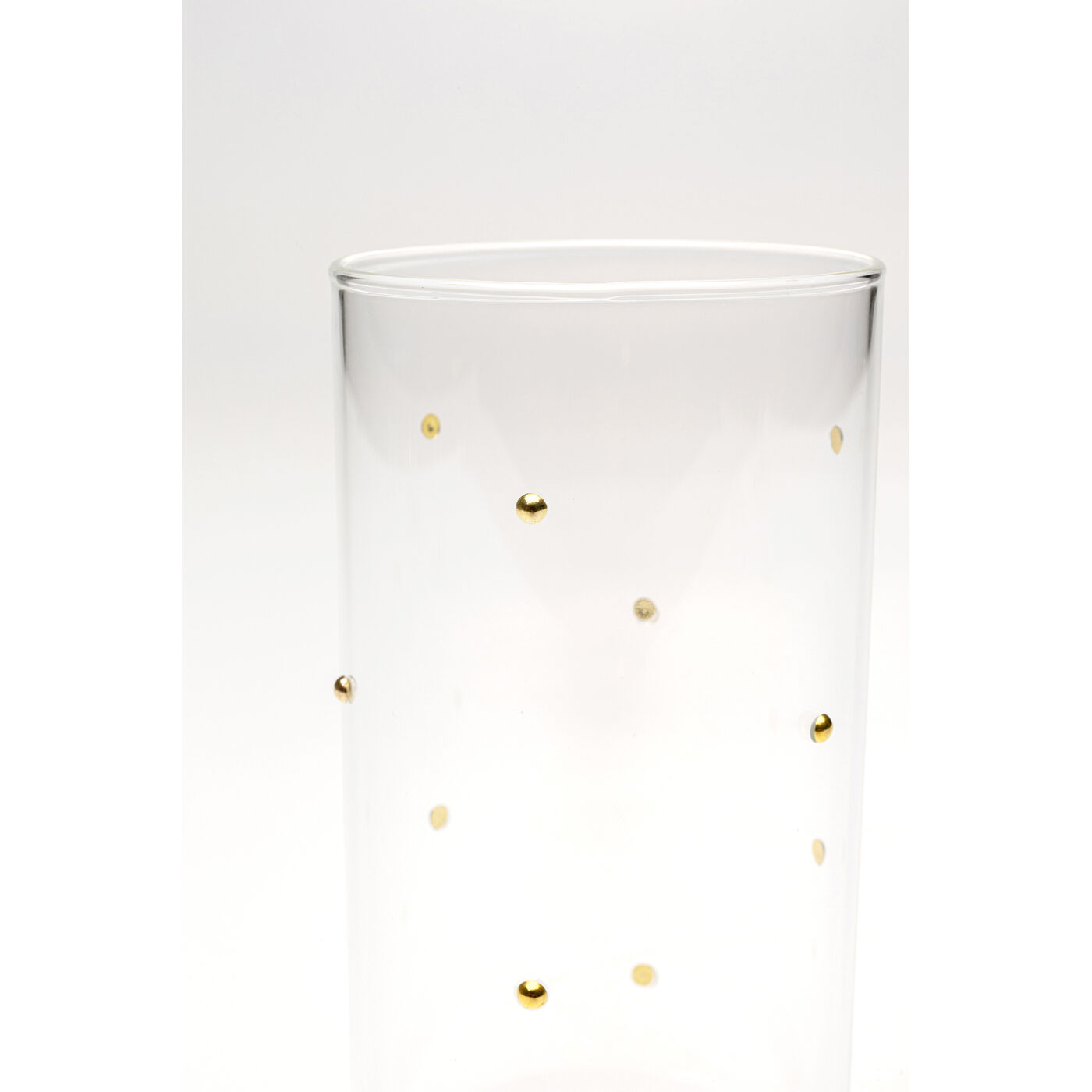 Стакан Glam Dots Gold 14cm