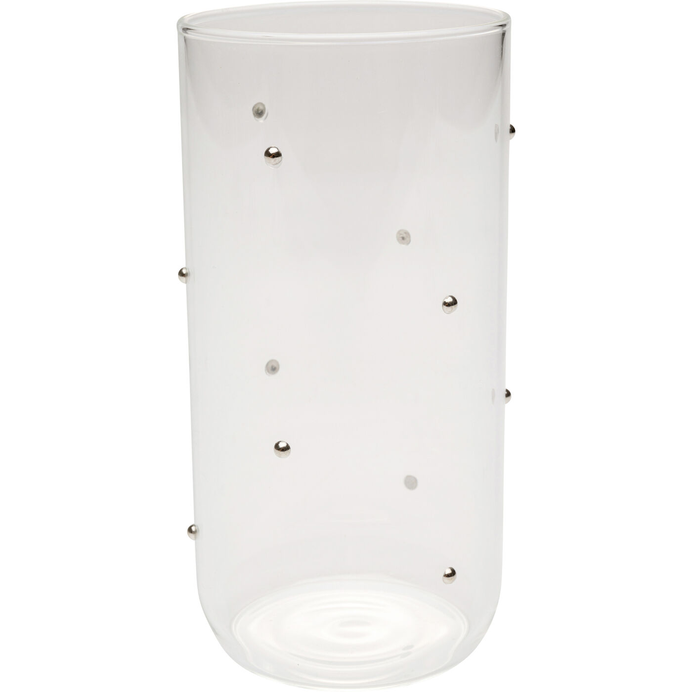 Стакан Glam Dots Silver 14cm