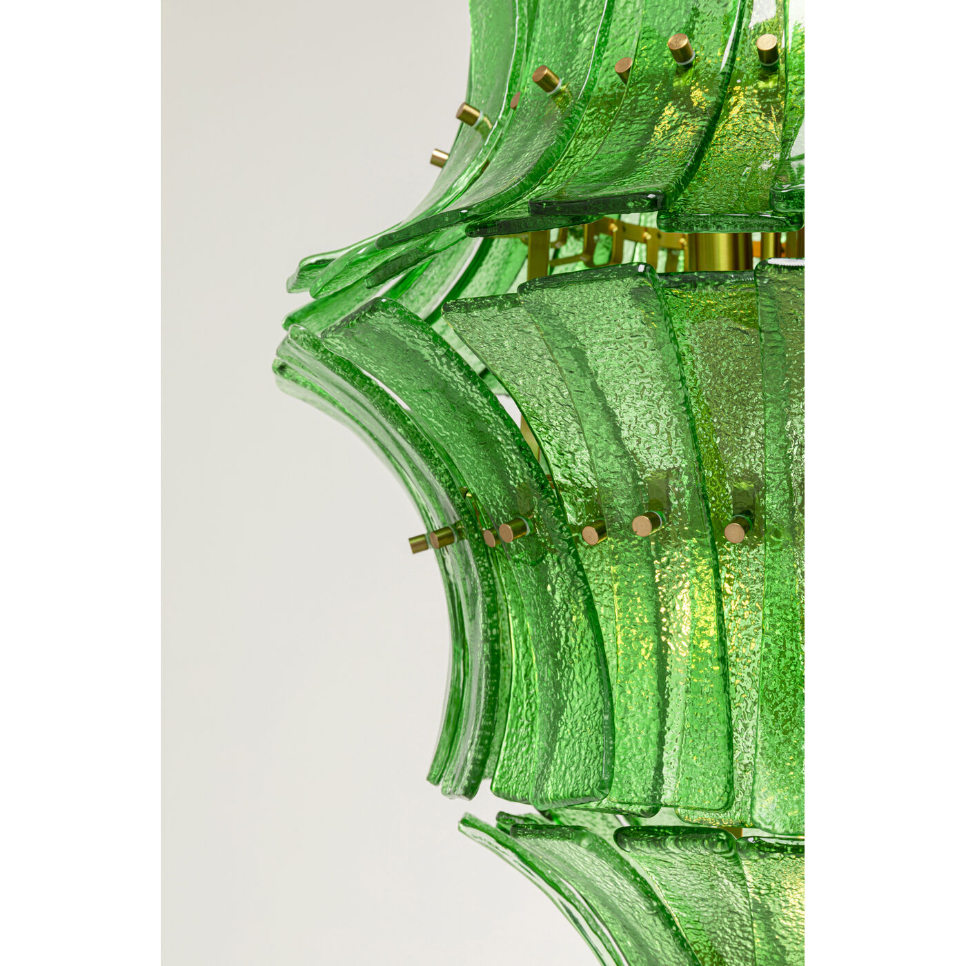 Светильник подвесной Venezia Double Green Ø53cm
