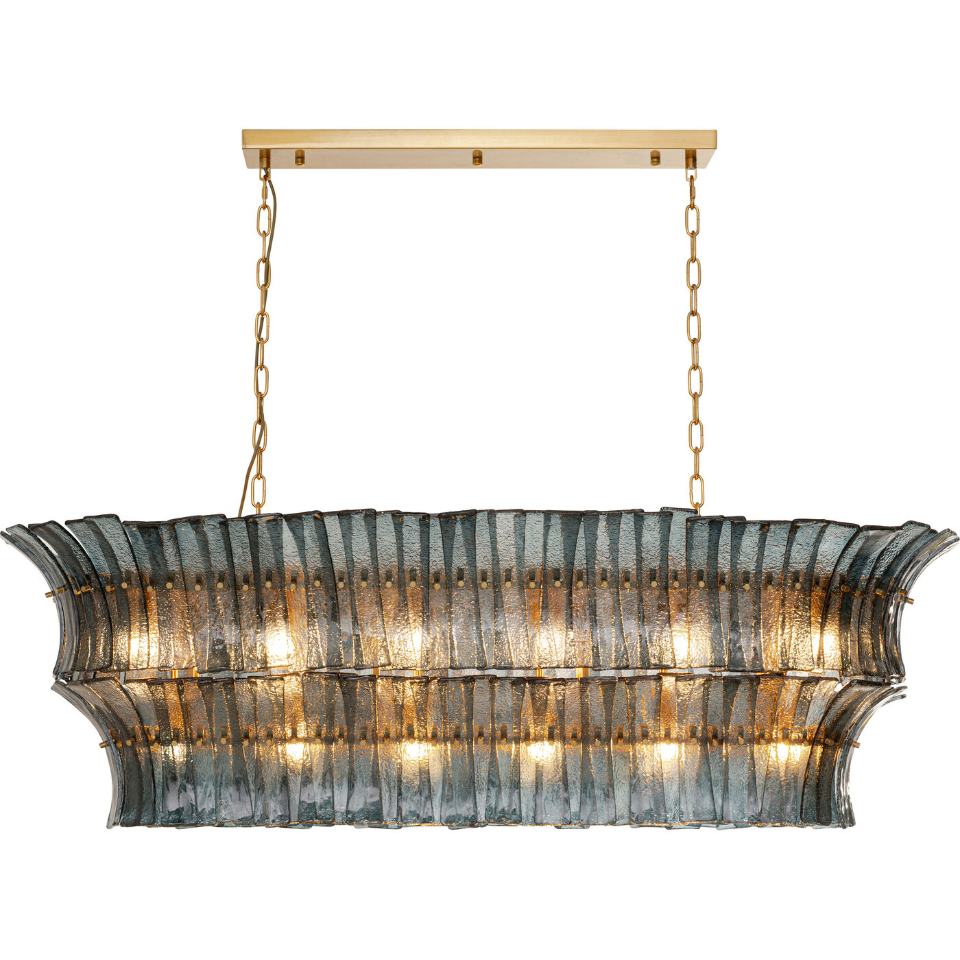Светильник подвесной Venezia Blue 130cm