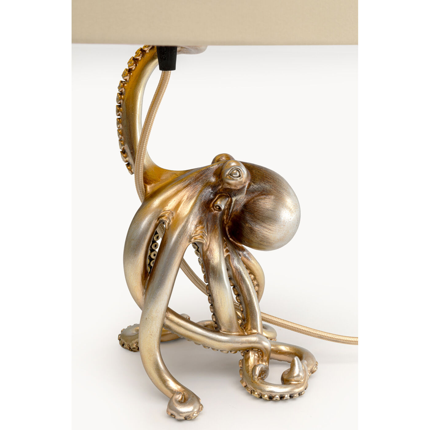Светильник настольный Octopus Gold 44cm