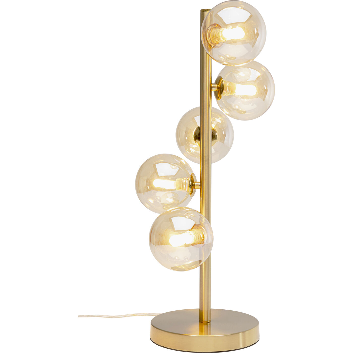 Светильник настольный Scala Balls Brass 54cm