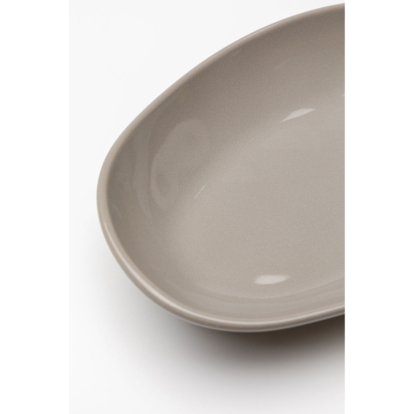 Тарелка Organic Grey 25cm