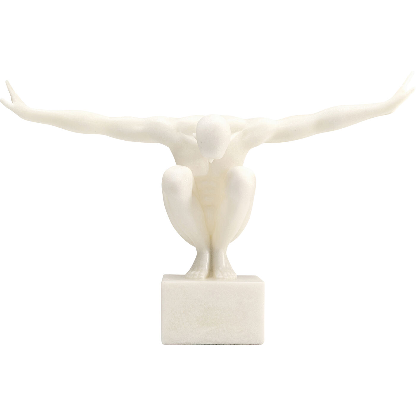 Объект декоративный Athlet White 50cm
