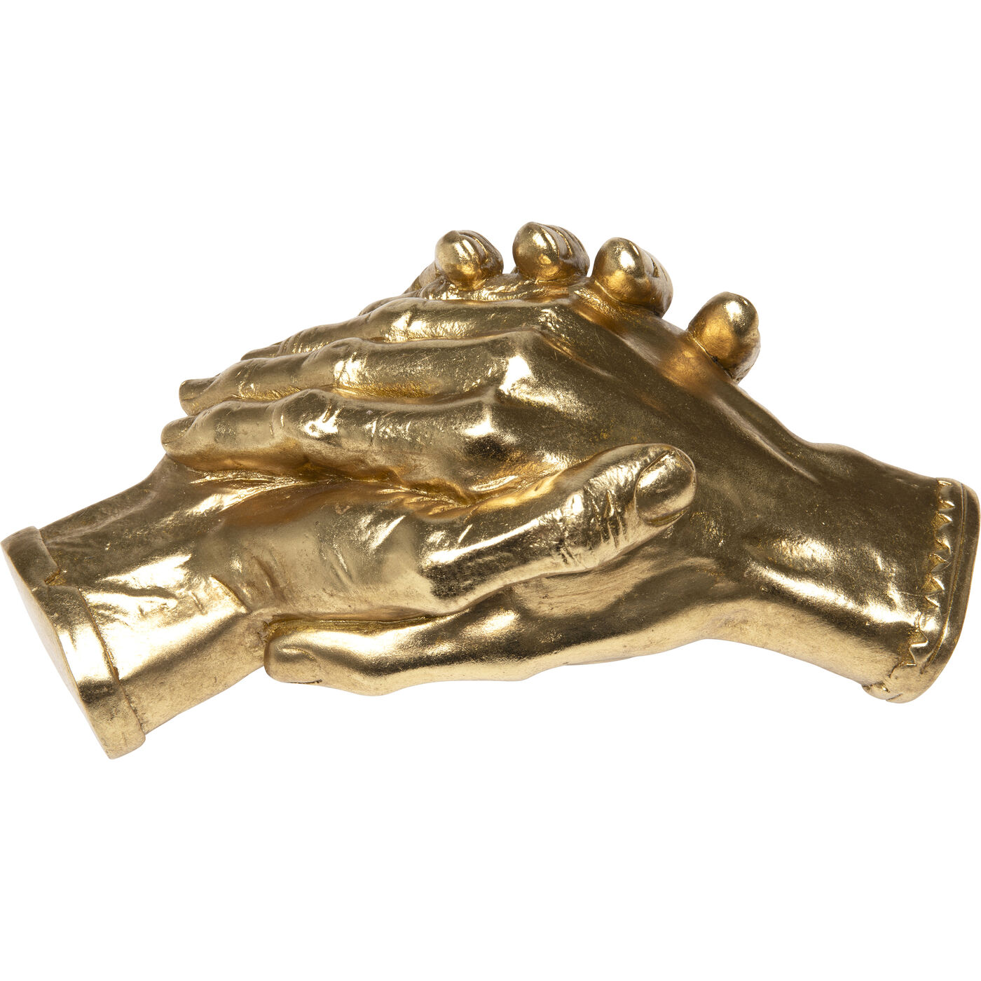 Объект декоративный Shake Hands Gold 25cm
