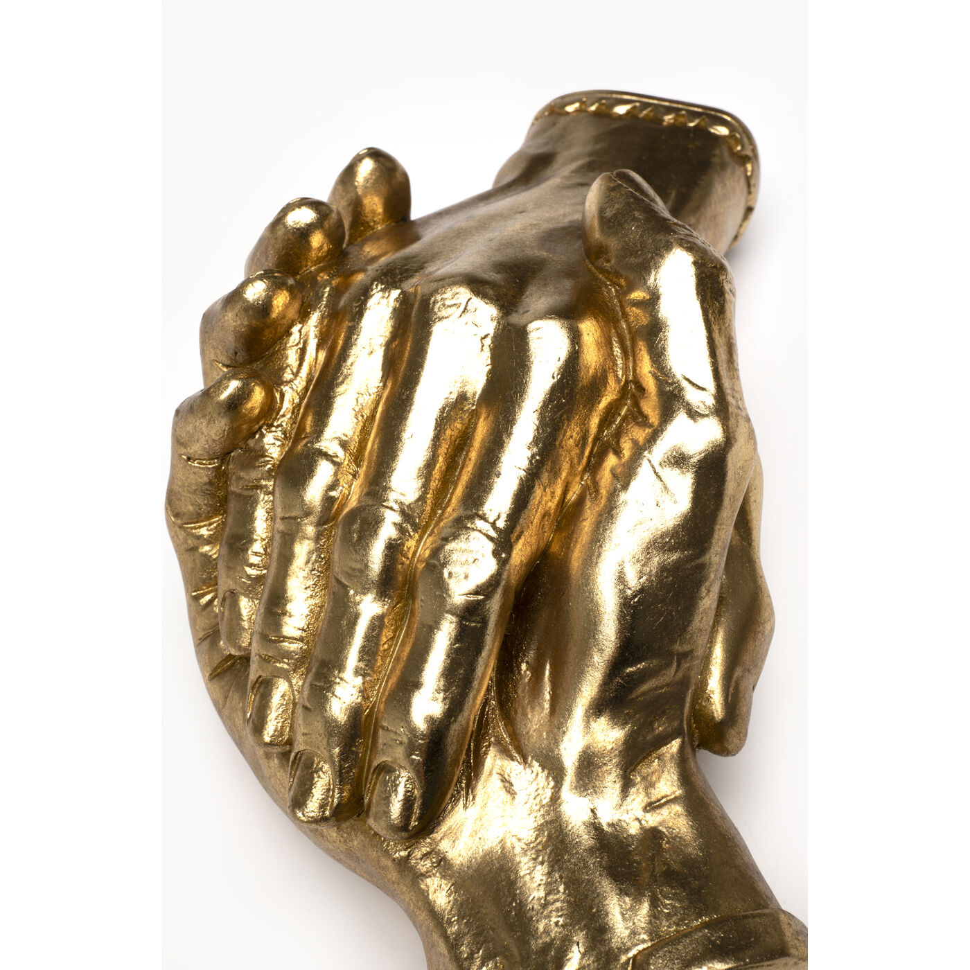 Объект декоративный Shake Hands Gold 25cm