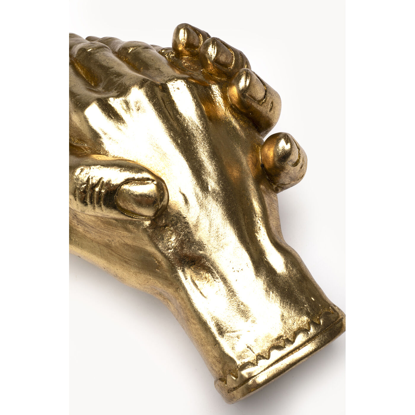 Объект декоративный Shake Hands Gold 25cm