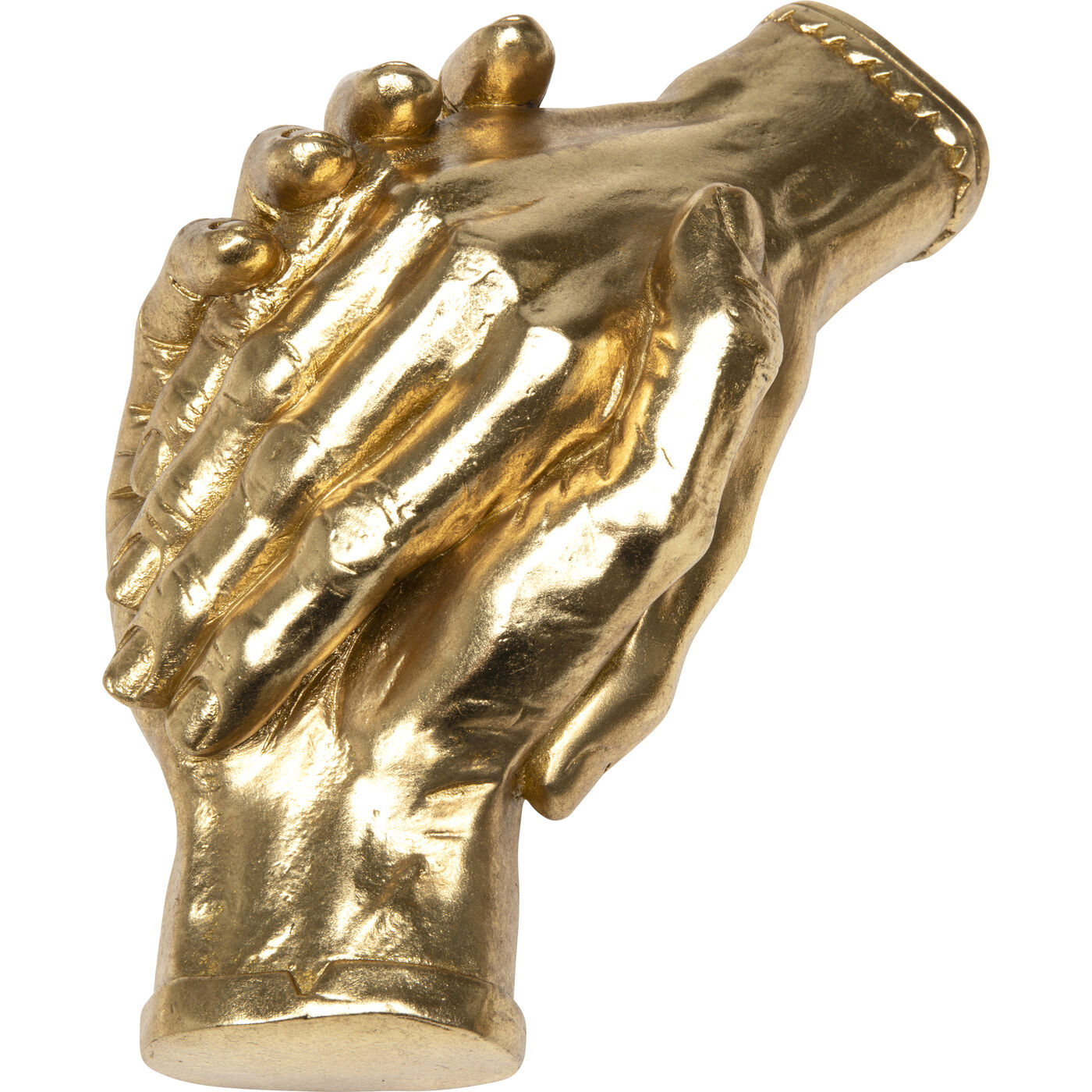 Объект декоративный Shake Hands Gold 25cm