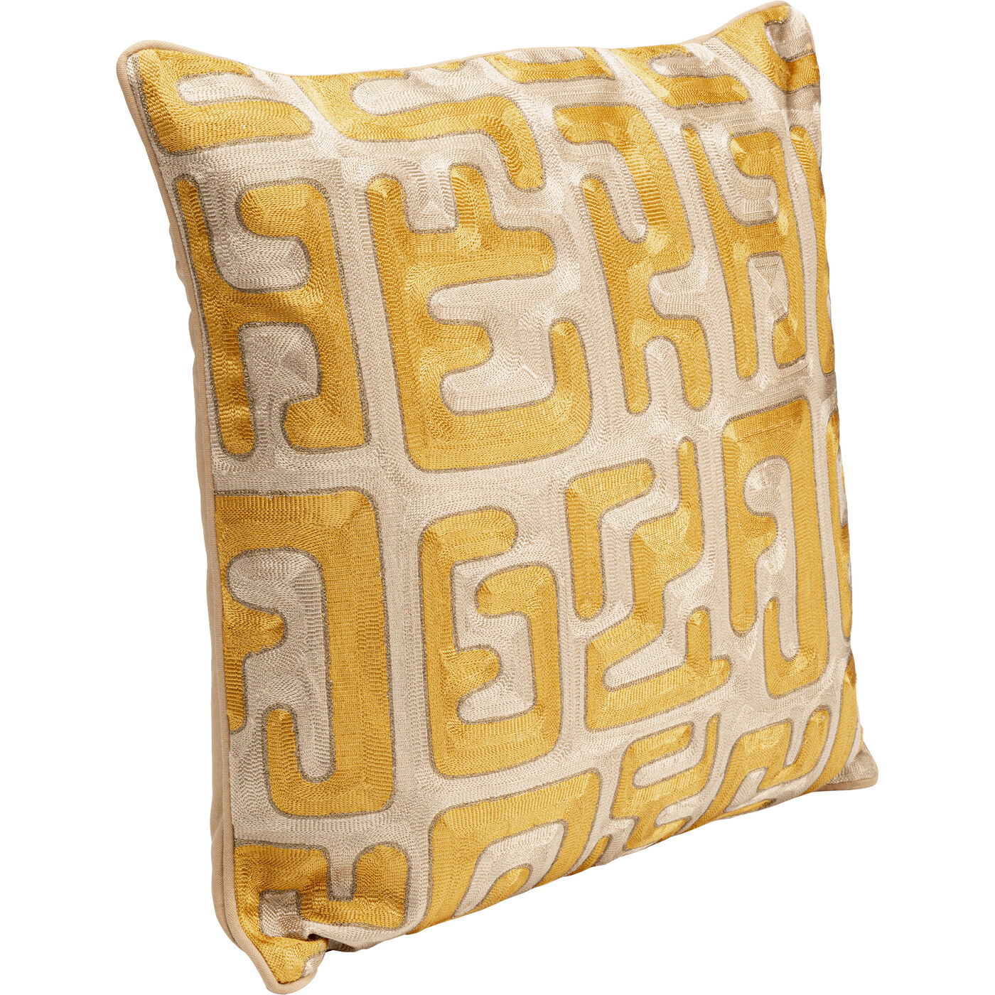 Подушка Meander Gold 50x50cm