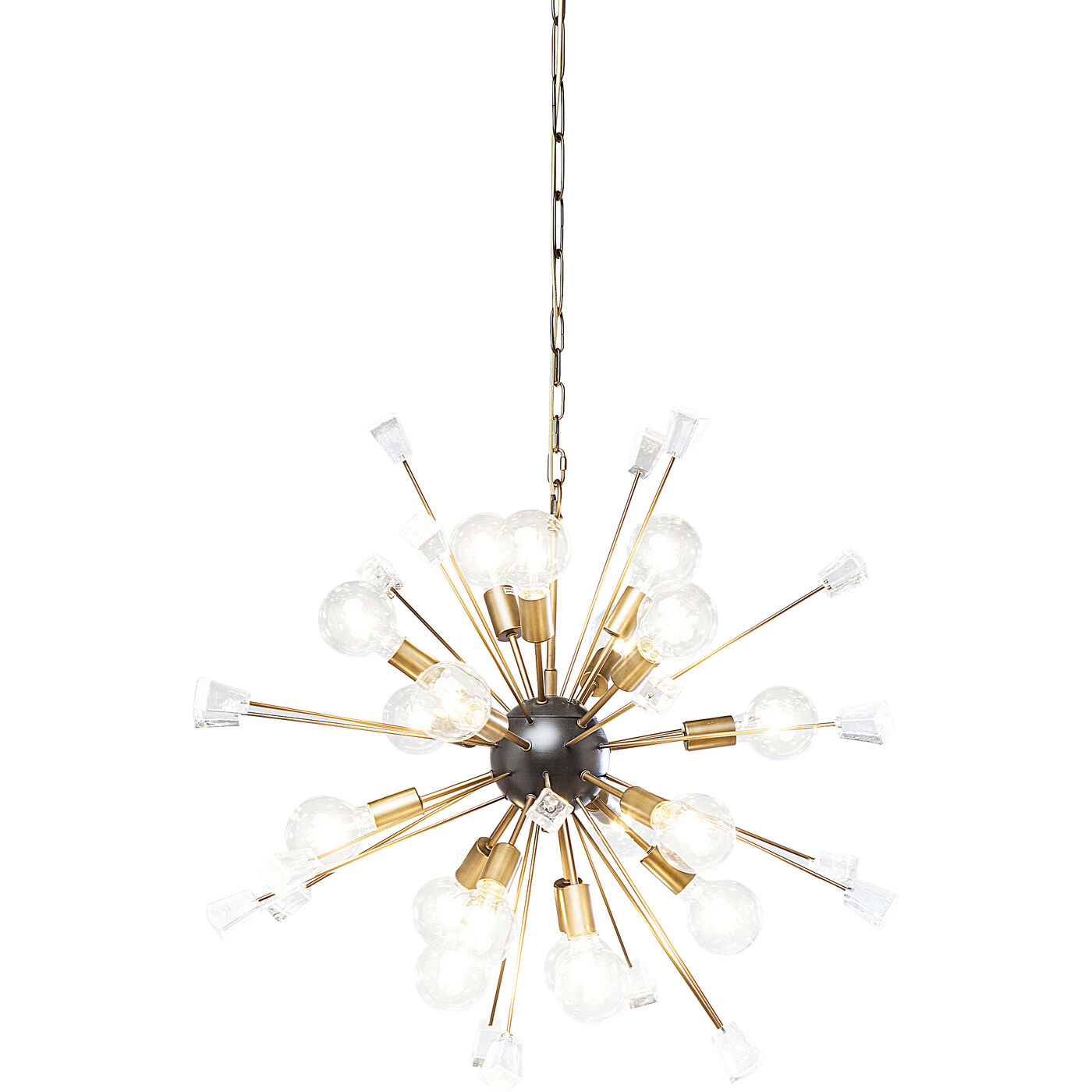 Светильник подвесной Crystal Bomb Brass Ø93 см