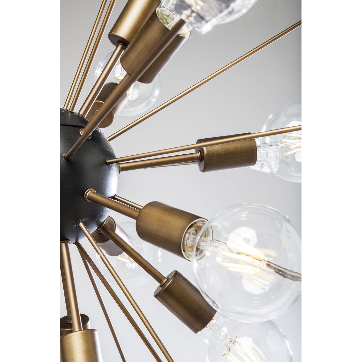 Светильник подвесной Crystal Bomb Brass Ø93 см