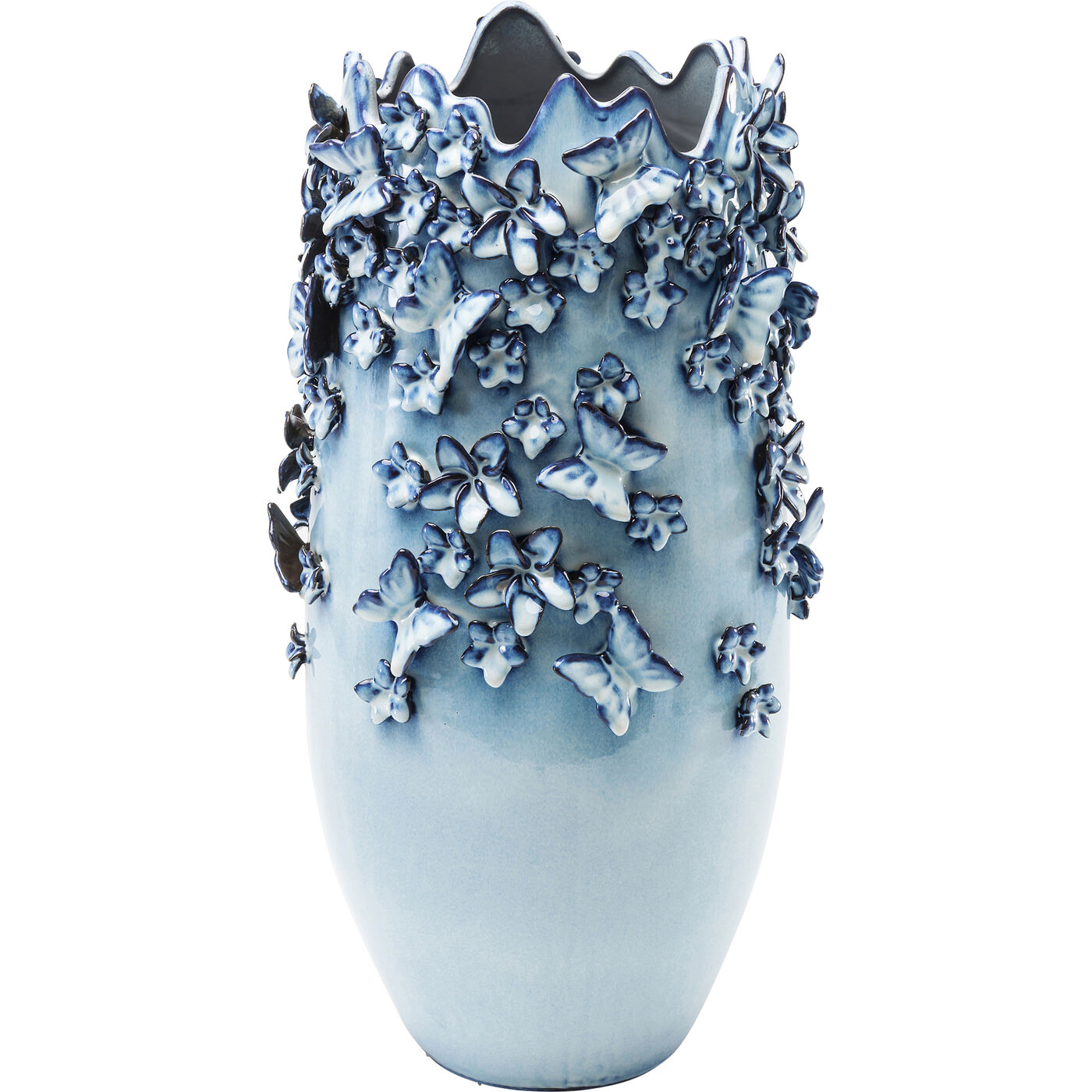 Ваза Butterflies Lightblue 50 см