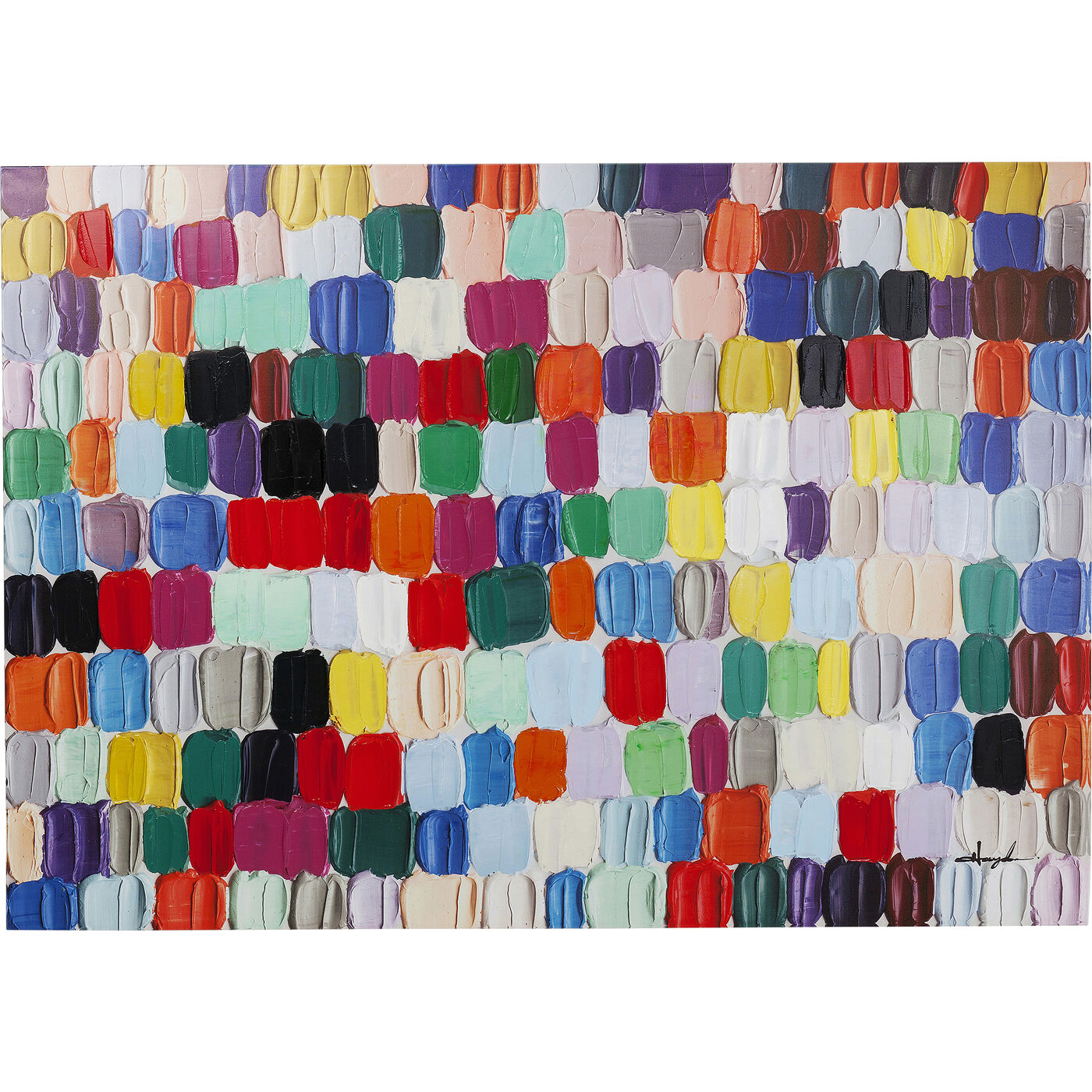 Картина Touched Colorful Dots 140x200 см