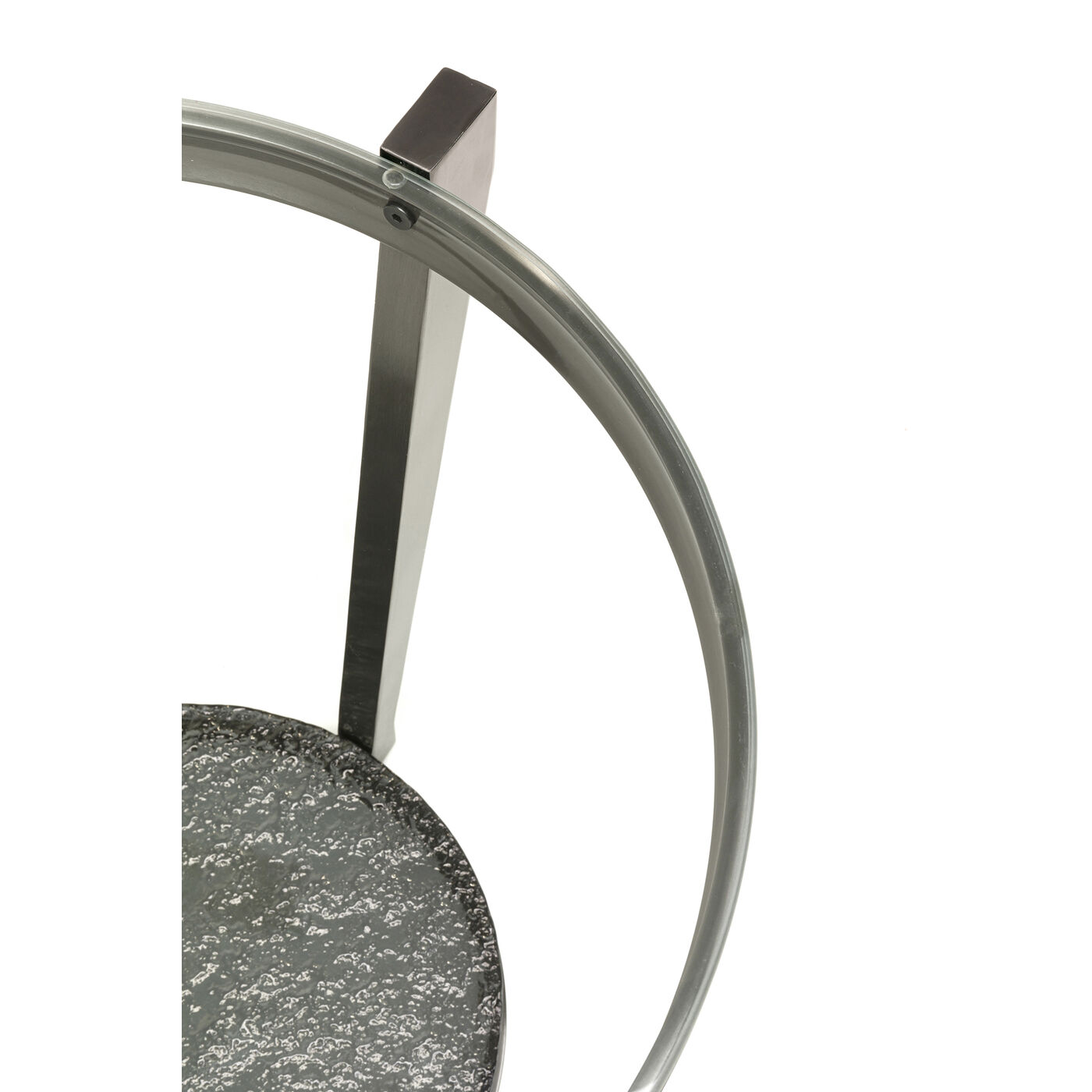 Приставной стол Monocolo Graphite Ø50cm