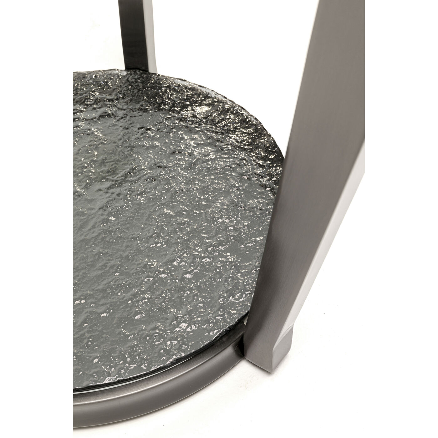 Приставной стол Monocolo Graphite Ø50cm