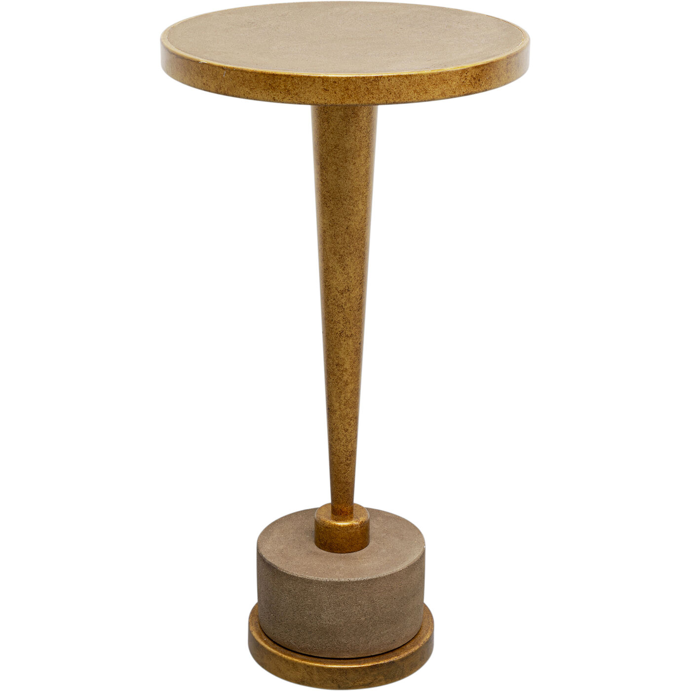 Приставной стол Coney Brass Ø30cm