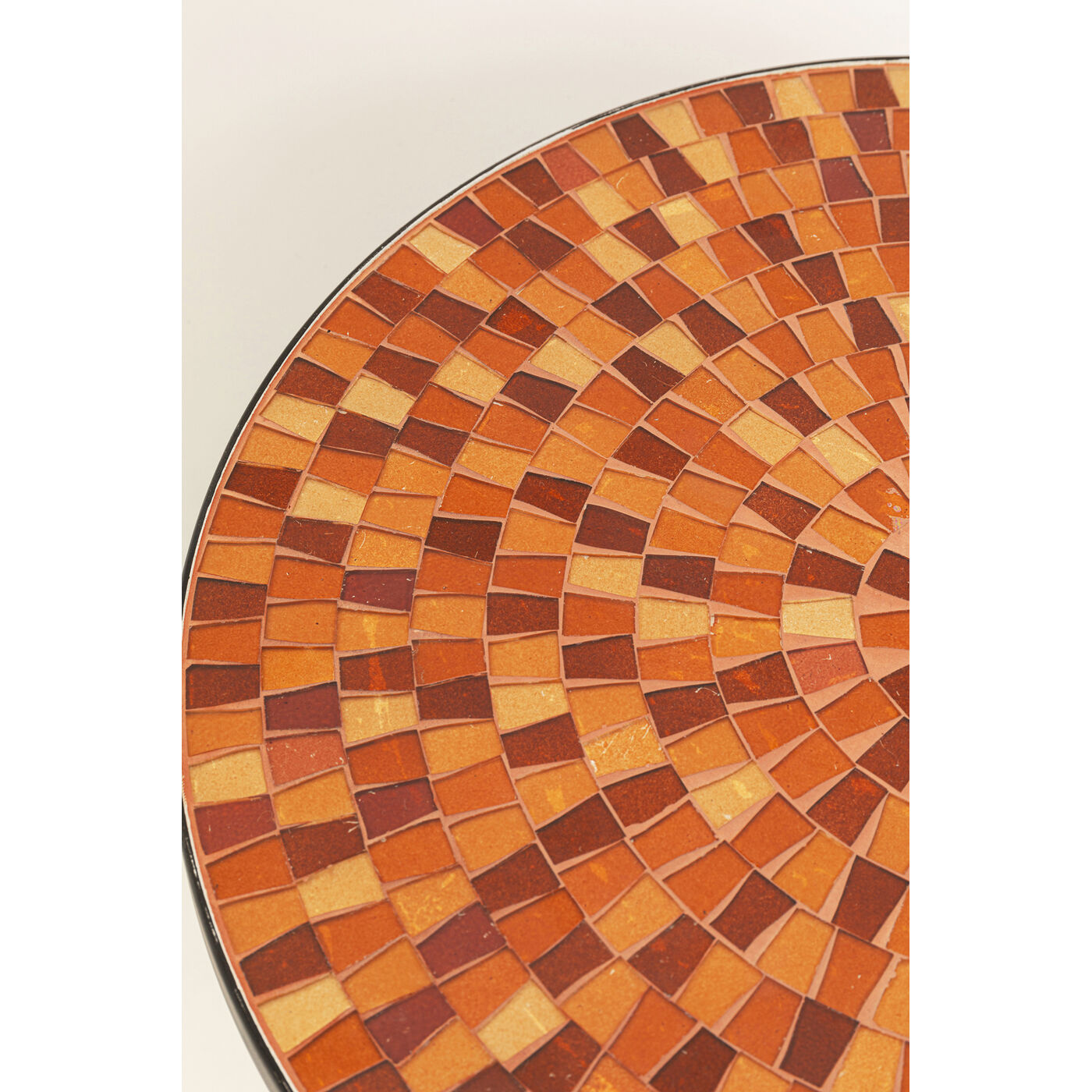Приставной стол Clack Mosaic Orange Ø35cm