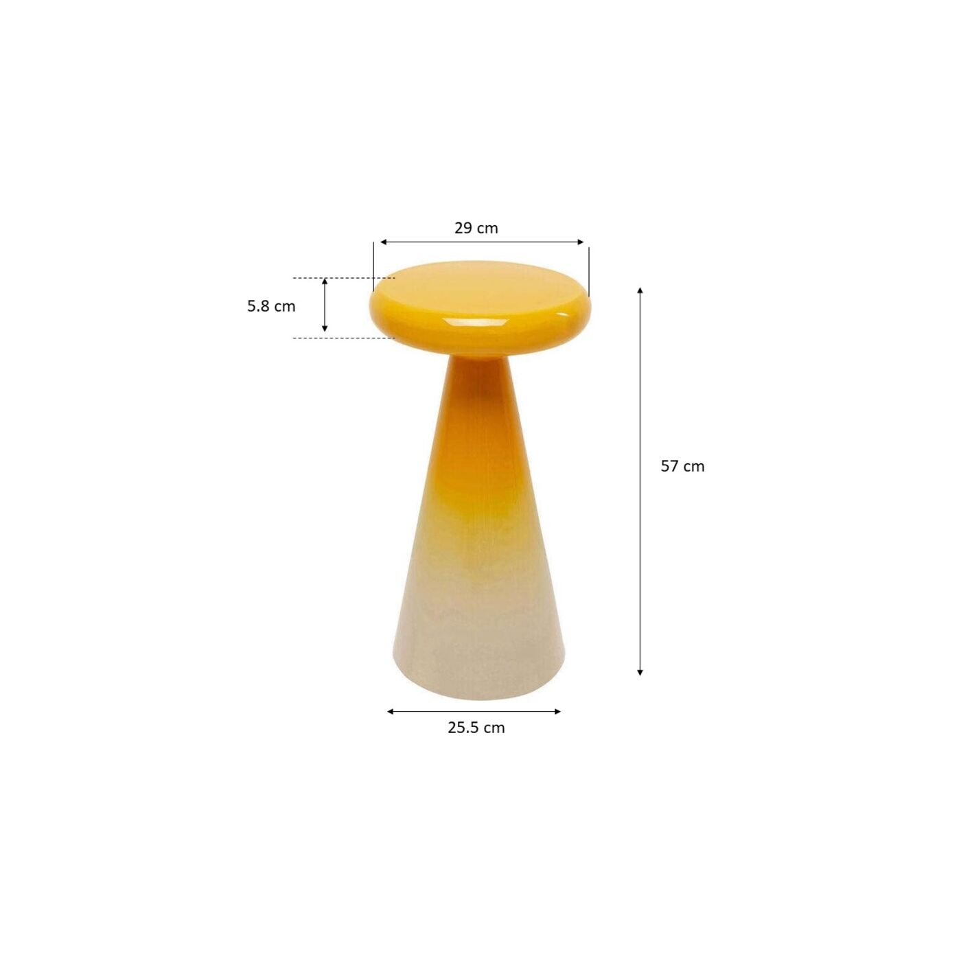 Приставной стол Rici Ø30cm