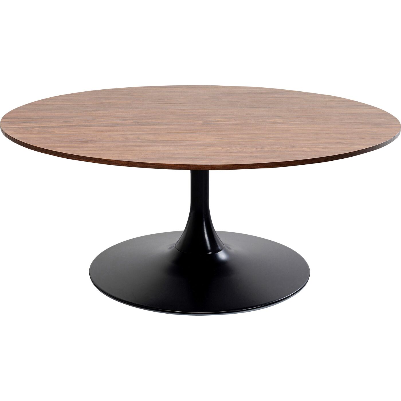 Стол кофейный Schickeria Walnut Black Ø110cm