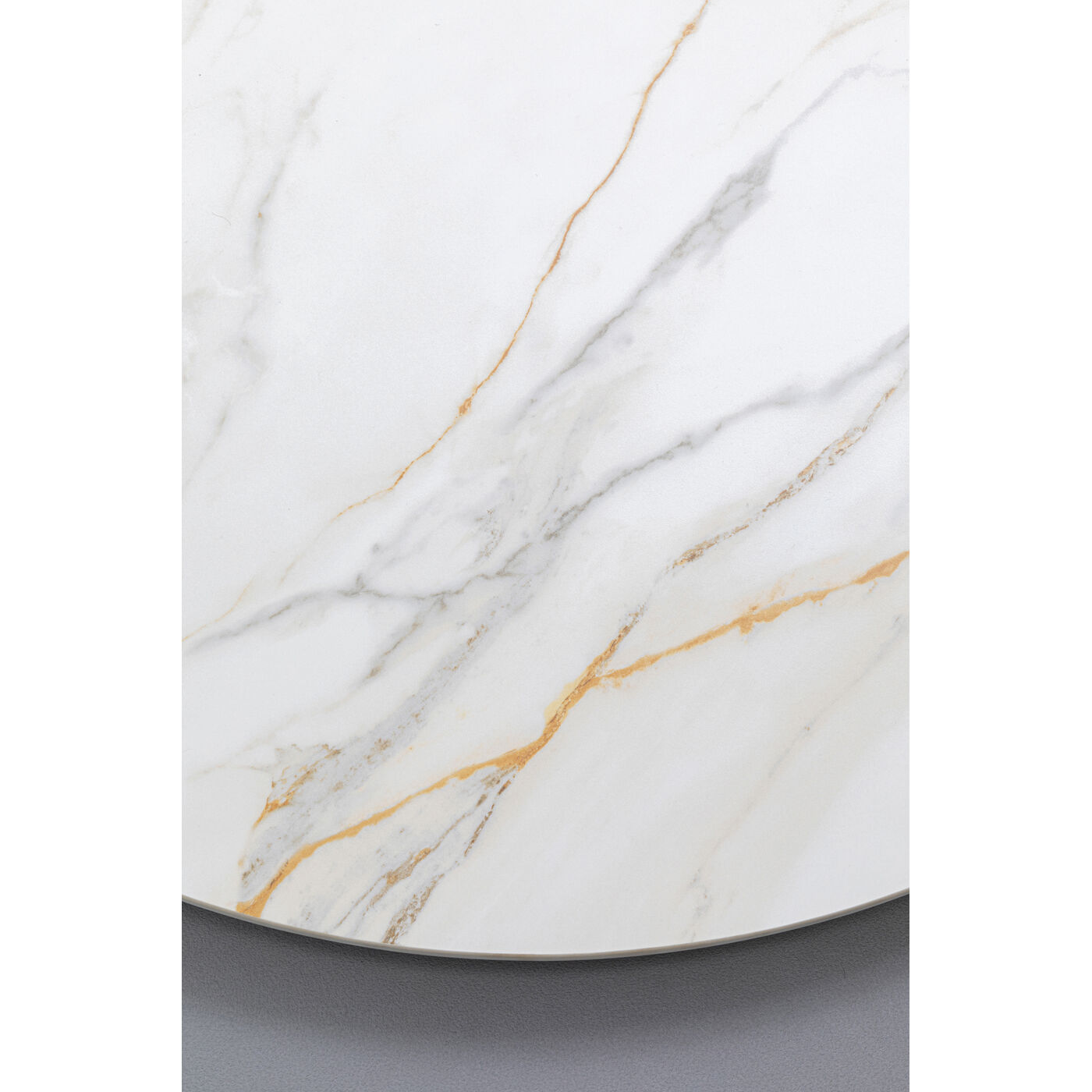 Стол Invitation Set Ceramic White Brass Ø120cm