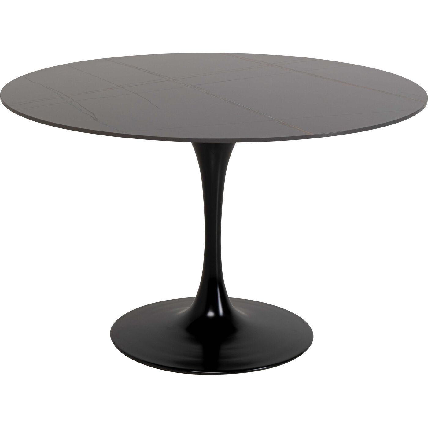 Стол Invitation Set Ceramic Black Black Ø120cm