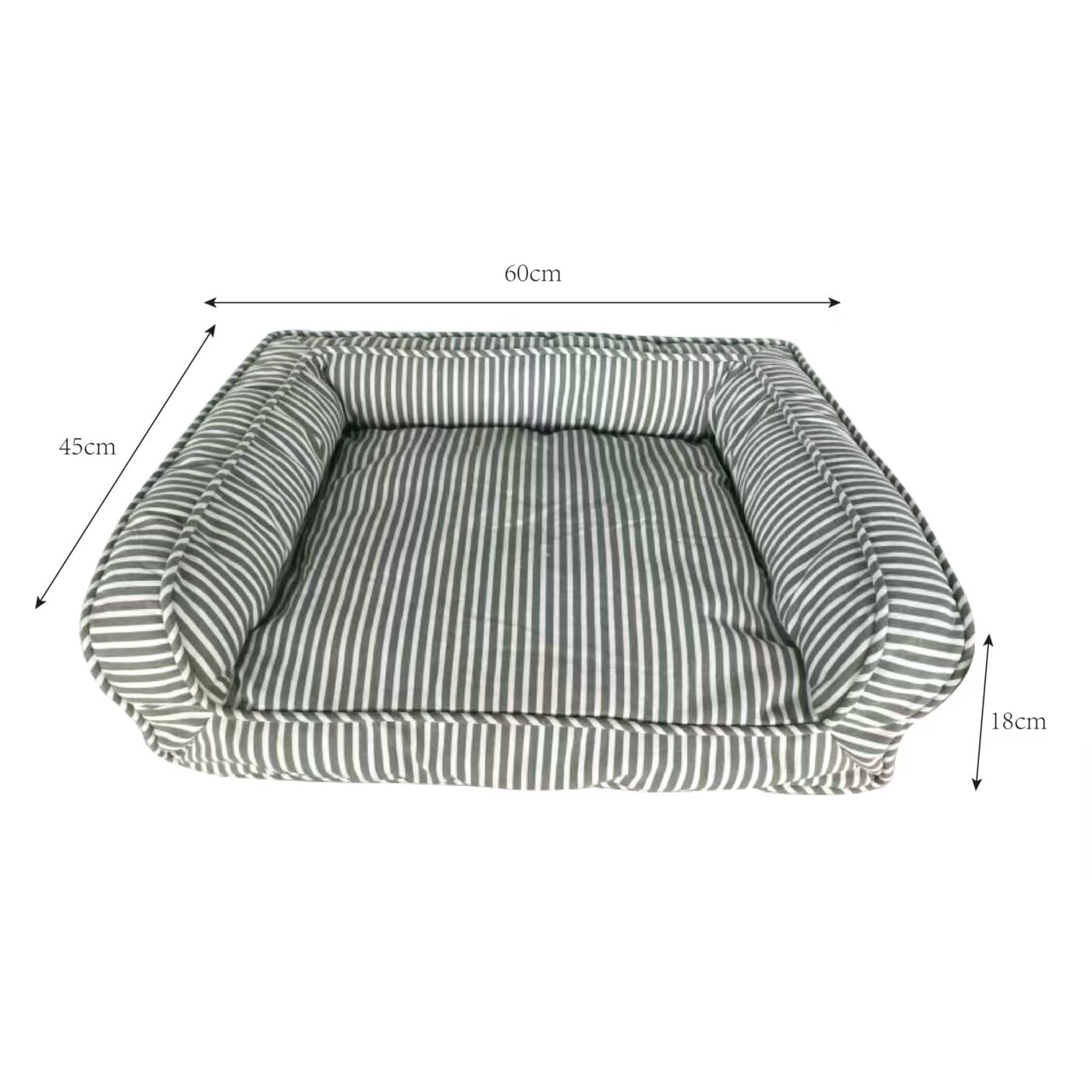 Кушетка для домашних животных Stripes Grey