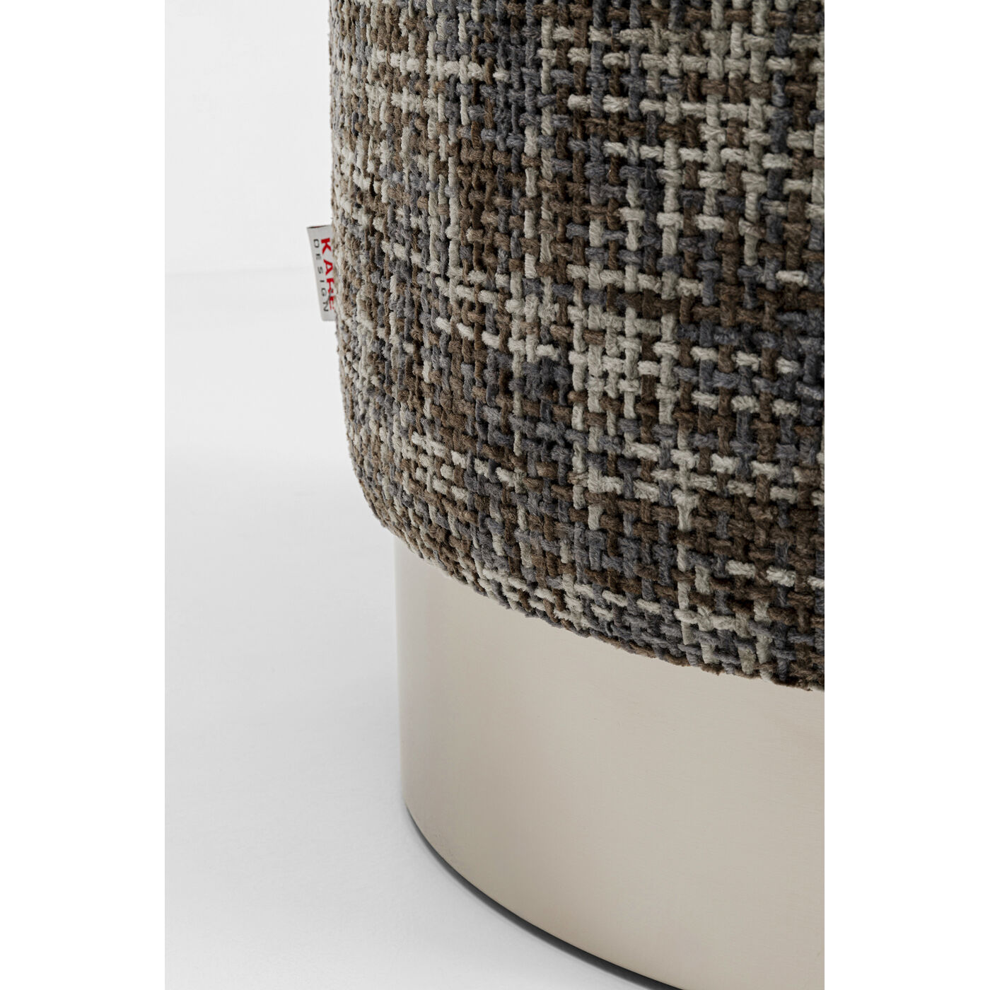 Пуф Cherry Dining Silber Dark Grey Ø39cm