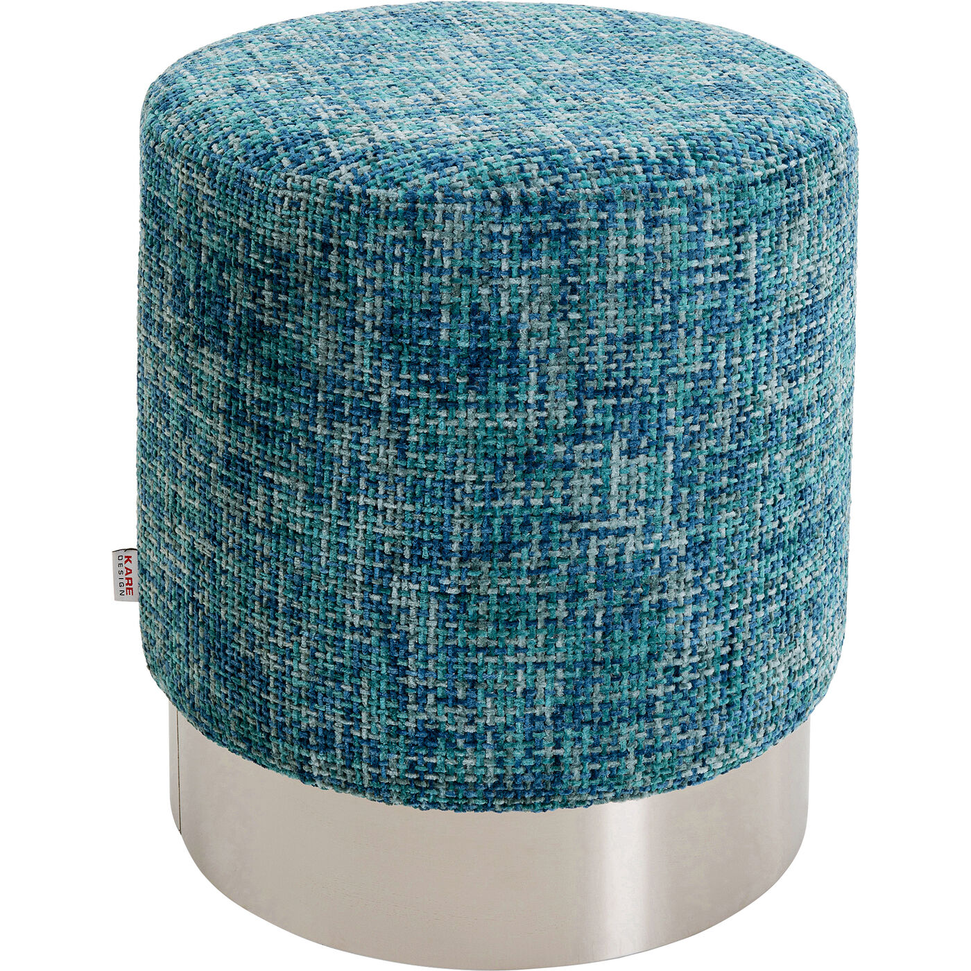 Пуф Cherry Dining Silber Light Blue Ø39cm