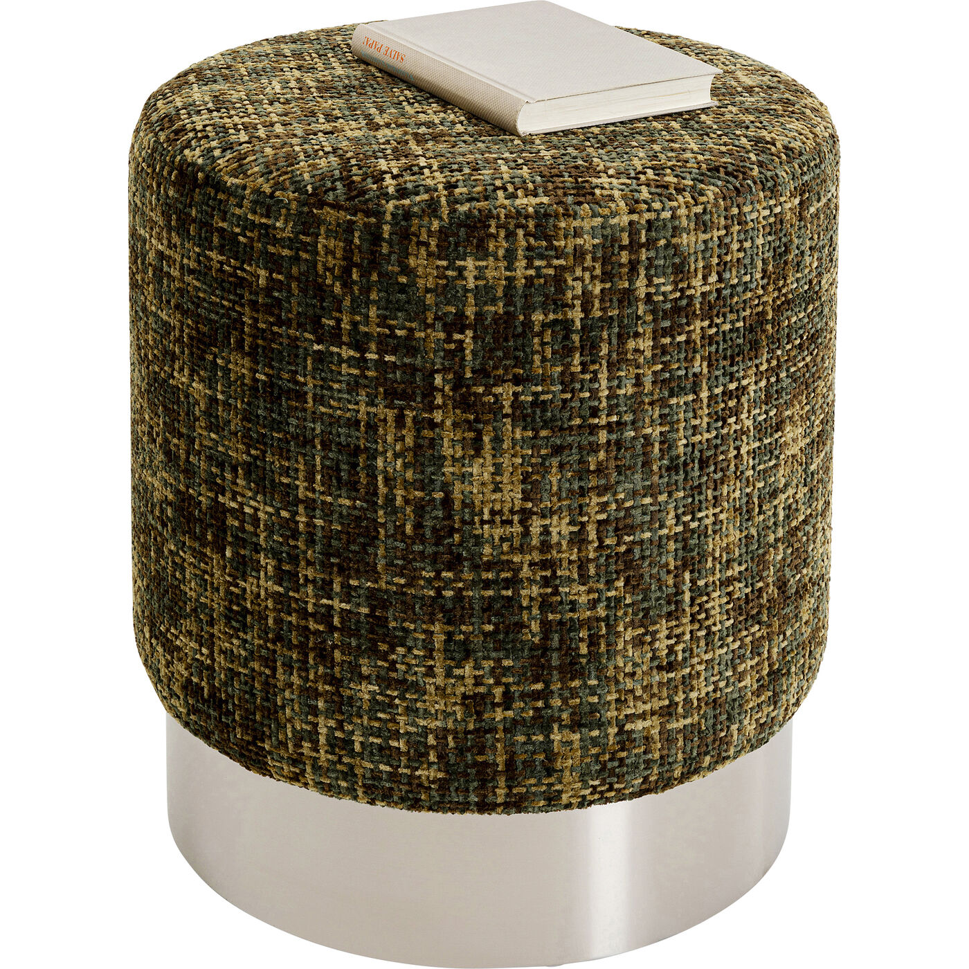 Пуф Cherry Dining Silber Green Ø39cm