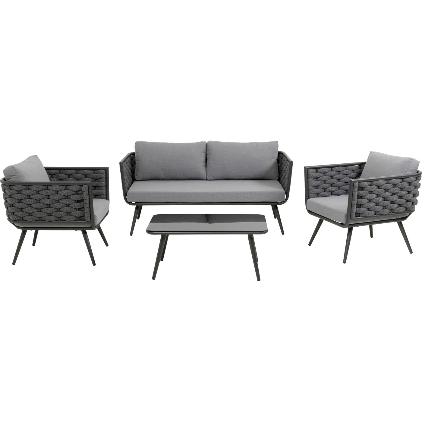 Диван Set Malta Anthracite (4/part)