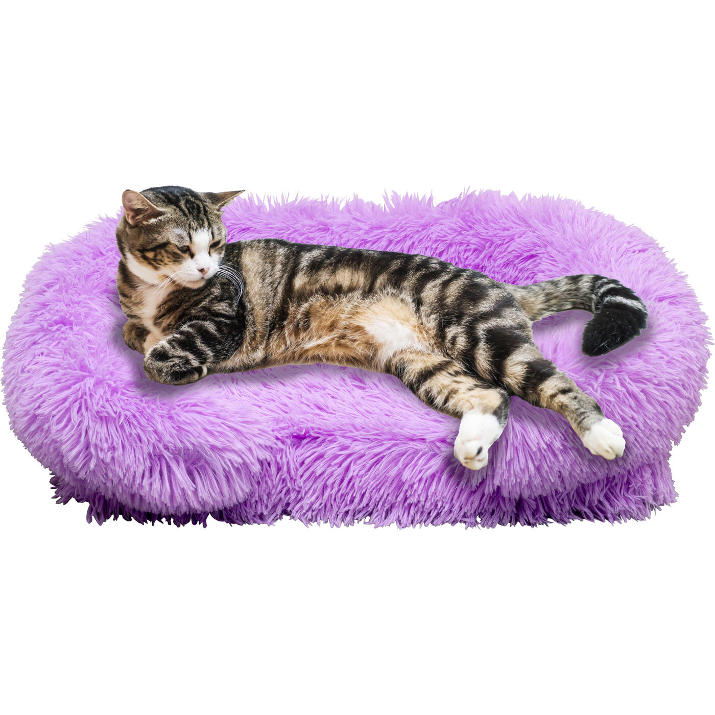 Лежанка Fluffy Purple