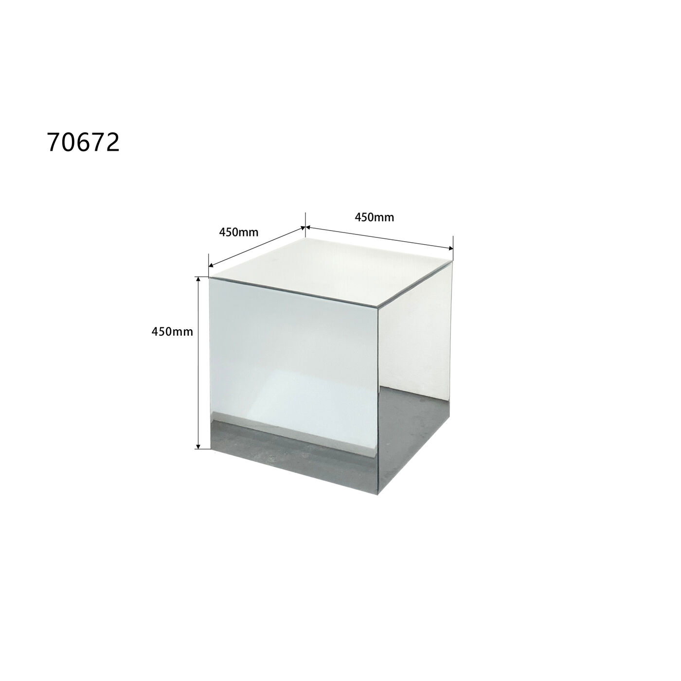 Стол приставной Luxy 45x45cm