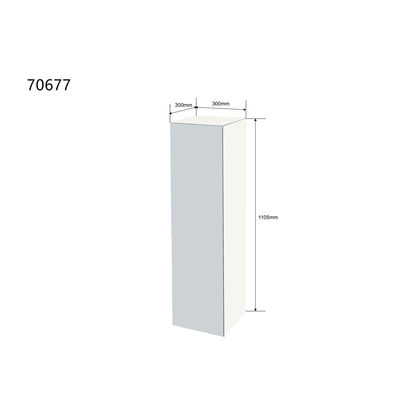 Стол приставной Luxy 110cm