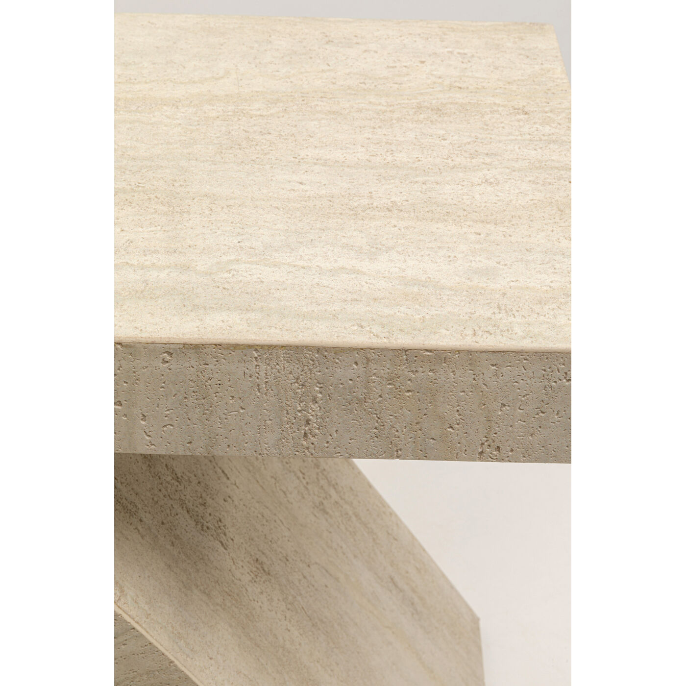 Стол приставной Luxury Z Travertine 60cm