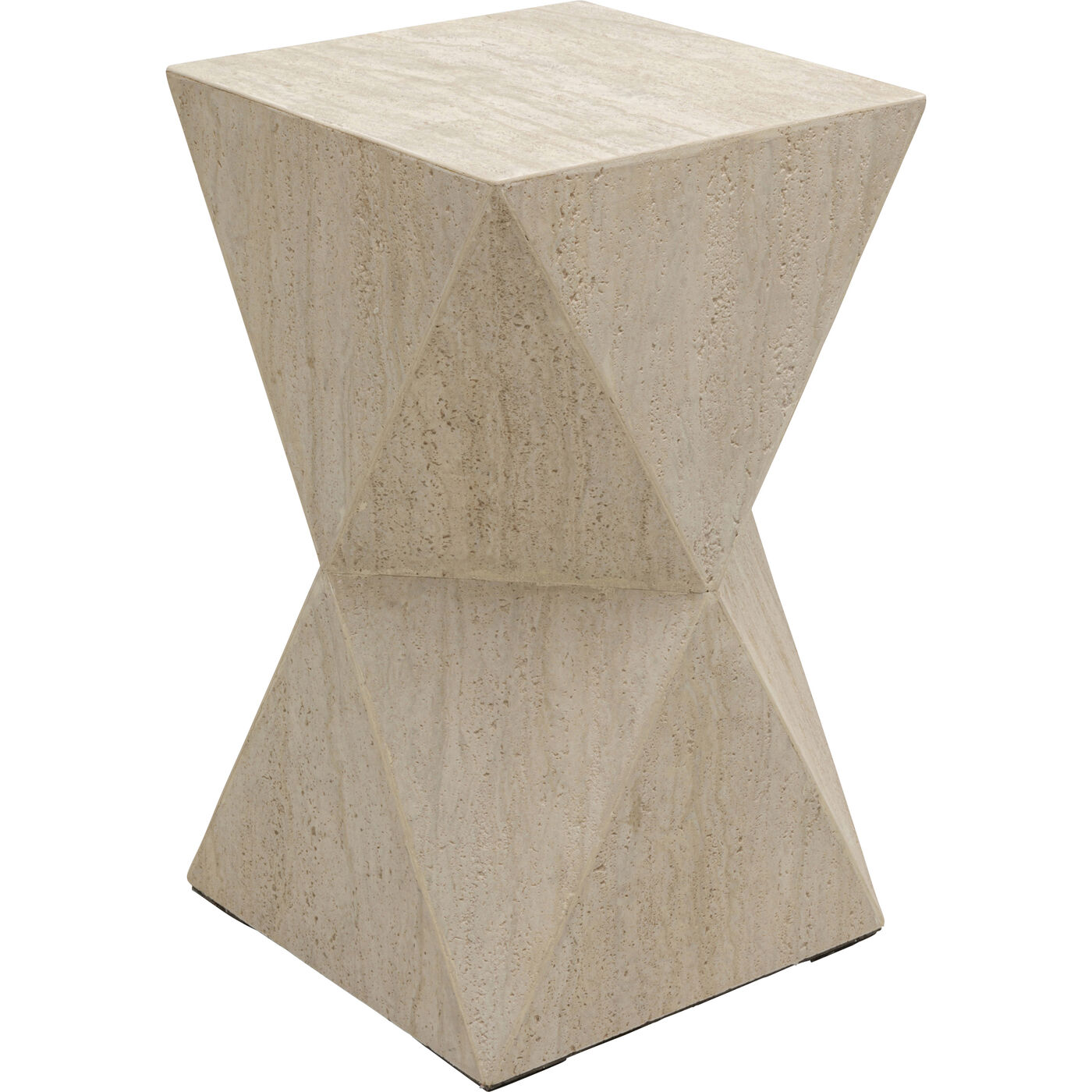 Стол приставной Luxury Triangle Travertine 54cm