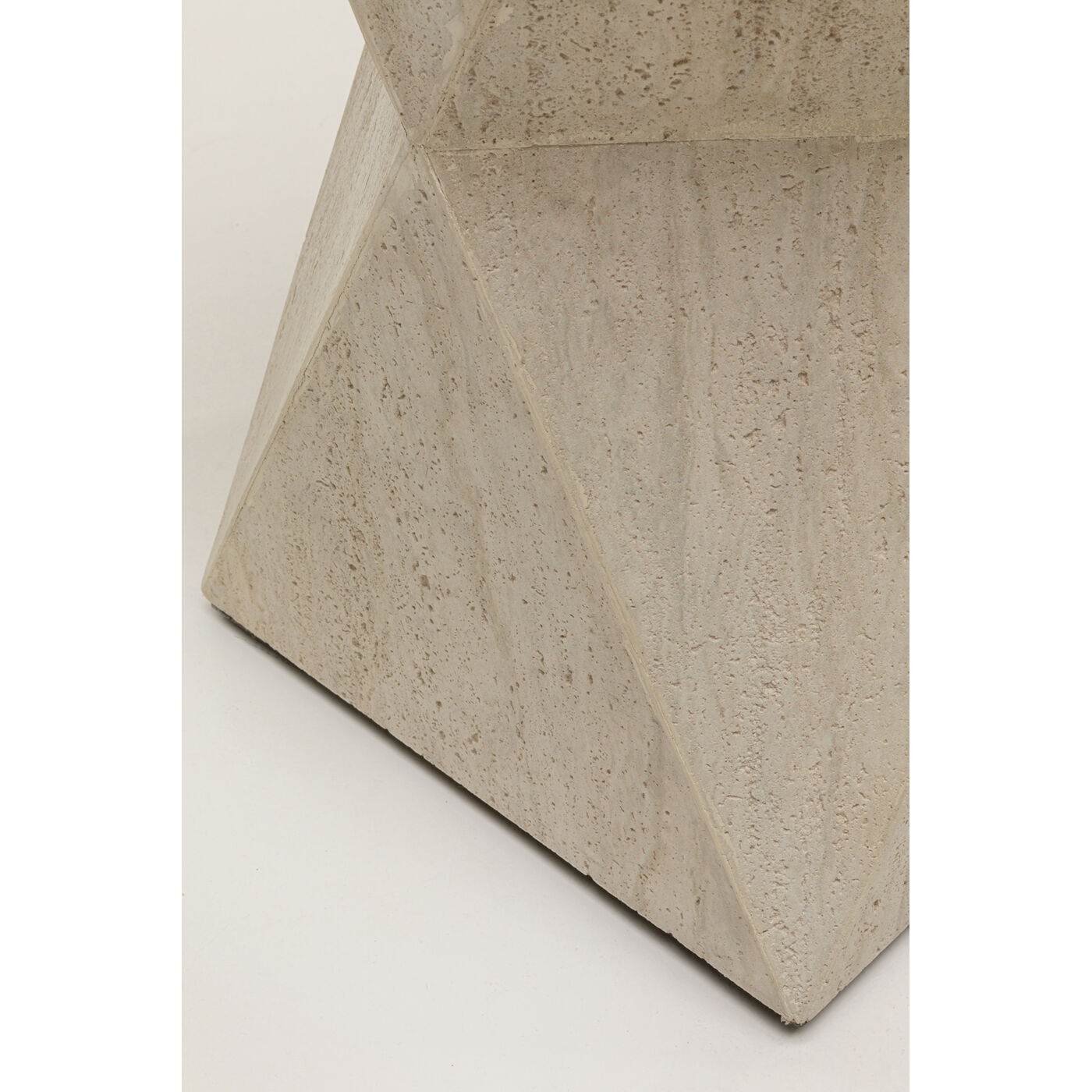 Стол приставной Luxury Triangle Travertine 54cm