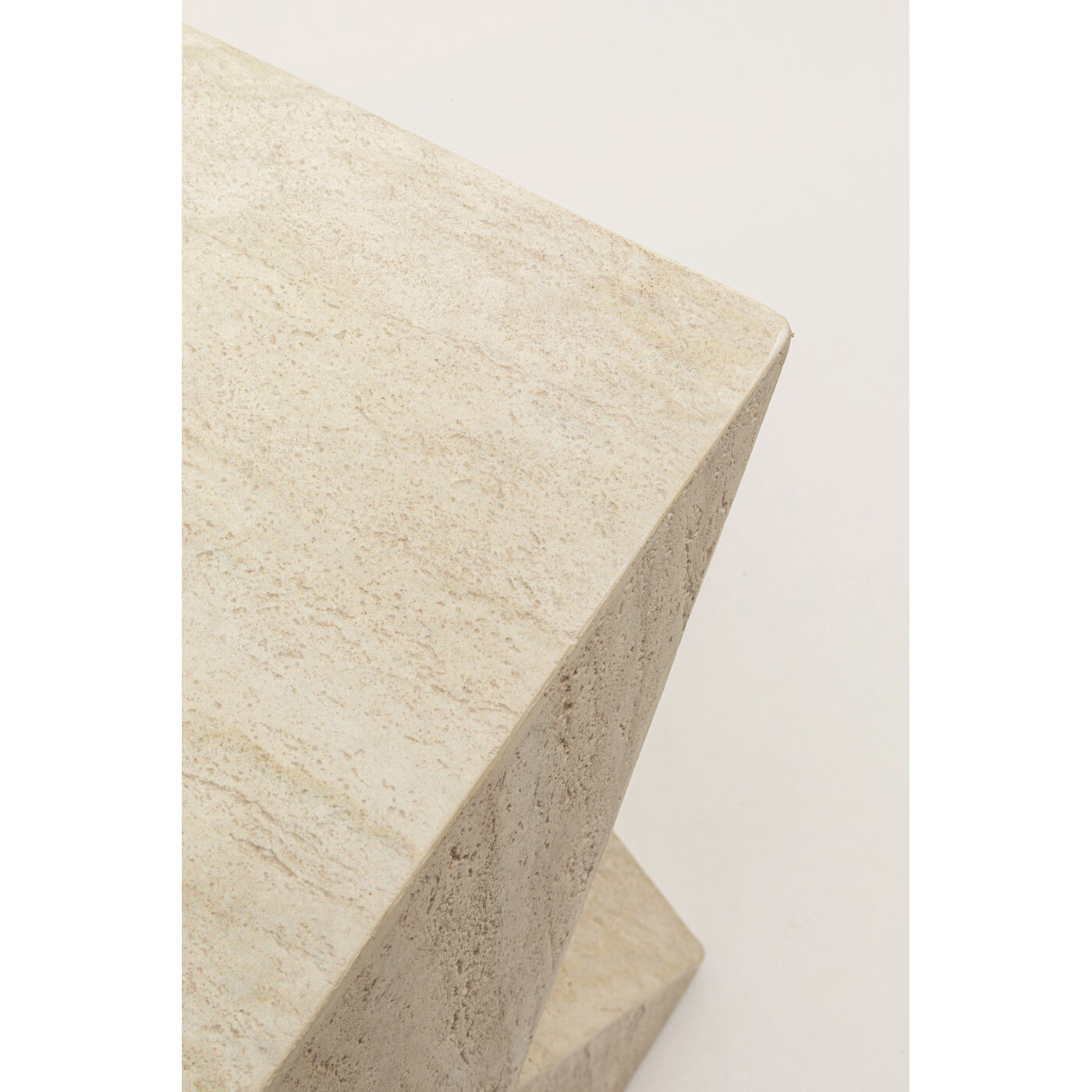 Стол приставной Luxury Triangle Travertine 54cm