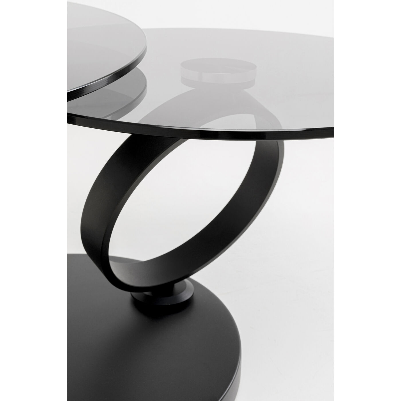 Стол кофейный Beverly Smoke Black 132x80cm