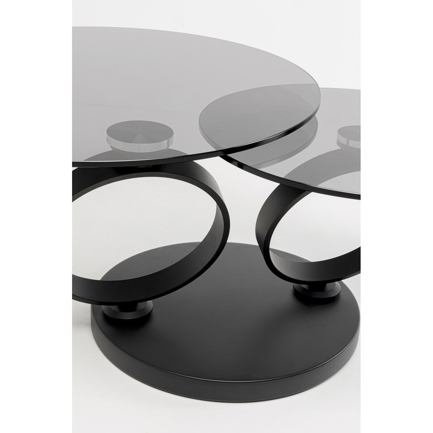 Стол кофейный Beverly Smoke Black 132x80cm