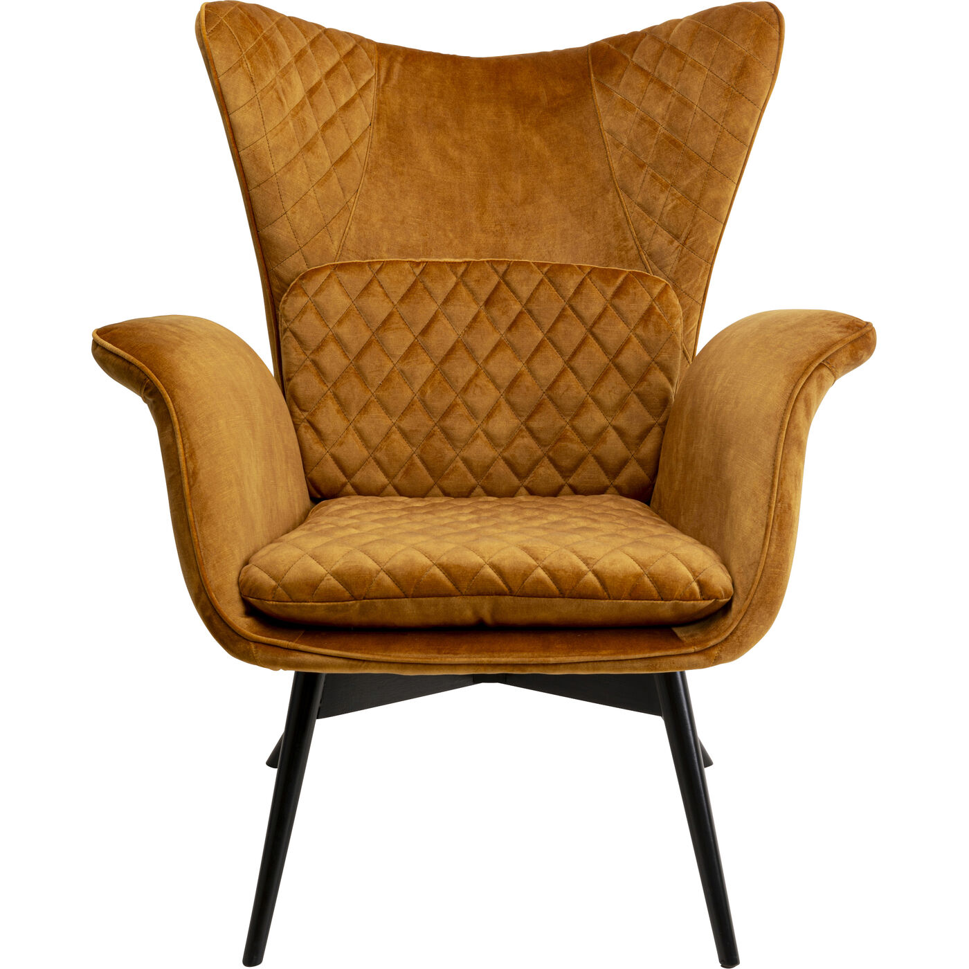 Кресло Tudor Velvet Gold Brown