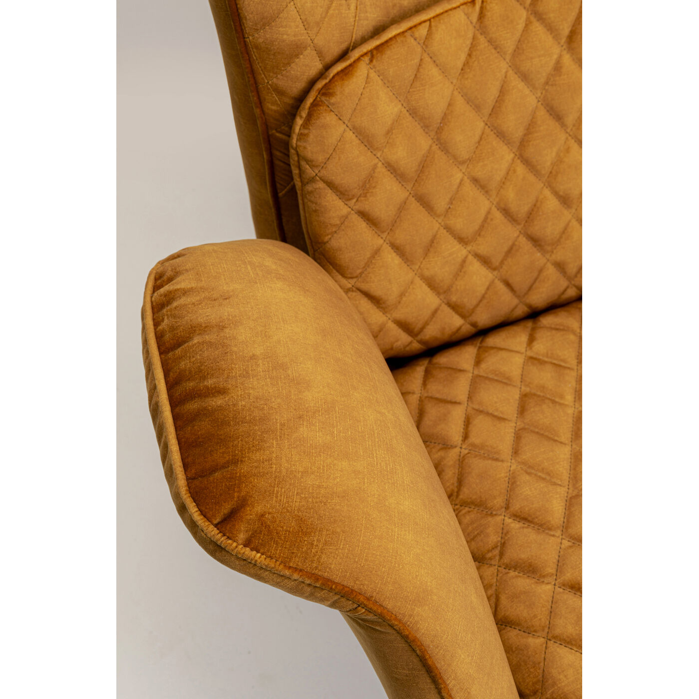 Кресло Tudor Velvet Gold Brown