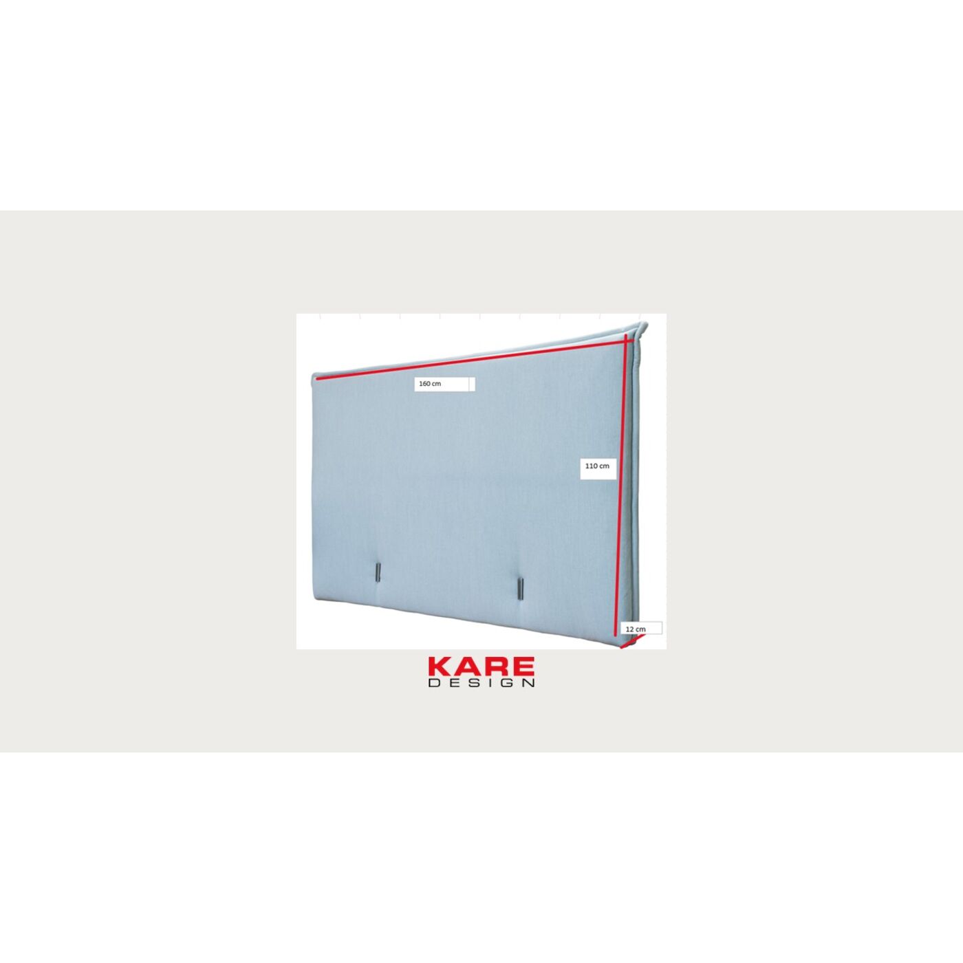Изголовье кровати Benito Sky Sand 160cm