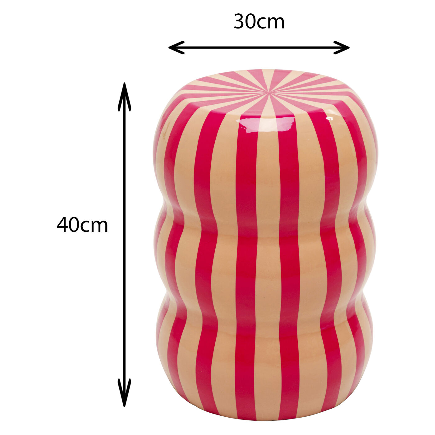 Стол приставной Candy Pink Ø30cm